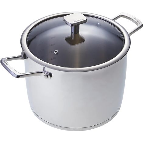 Moneta Accordo batteria pentole acciaio inossidabile 2 pezzi 22 cm