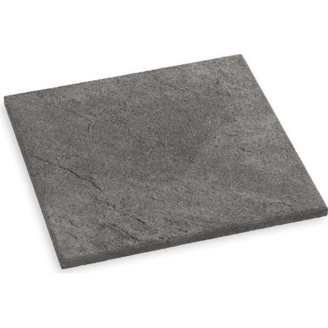 Pavimento Albarracín Textura Pizarra - clase 4 para tránsito rodado y peatonal - 50 × 50 × 3,5 cm - Unidad - Antracita (1/5)