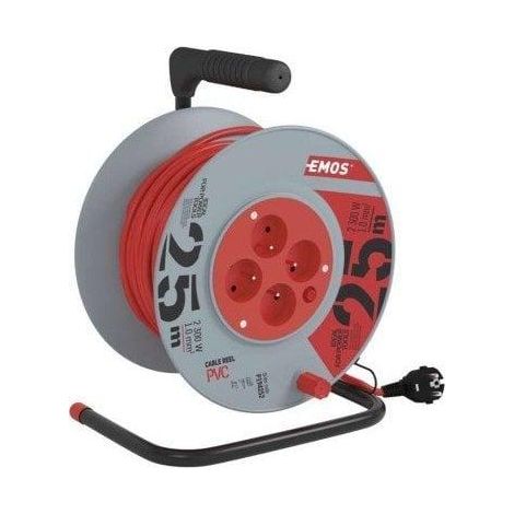 Emos Prolunga dinamica arancione 25 metri 2300W