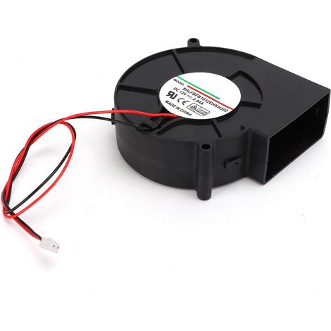 Ventilateur centrifuge à double bille, sans balais, 4500 tr/min, fonctionnement silencieux, 12 V CC, 2,94 A, économie d'énergie. (1/5)
