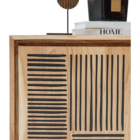 Mömax Sideboard Tarim Schwarz/Akaziefarben (1/5)