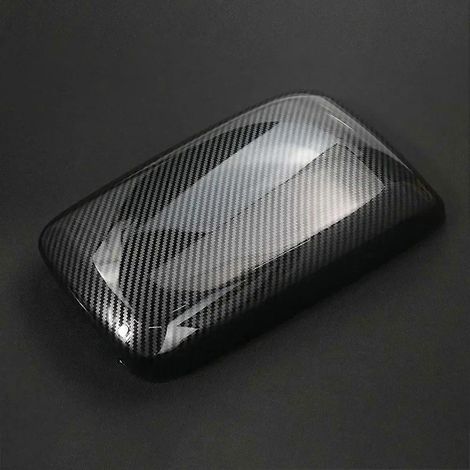 Ablagefachblende für die Mittelarmlehne von Mercedes-Benz CLA C117, GLA X156 und A-Klasse W176 (2013–2018) – Carbonfaser-Schutz (1/5)