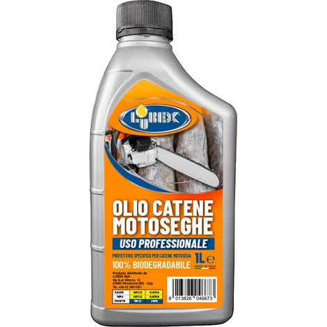 olio per catena motosega lubrifica e protegge lt 1 (1/5)