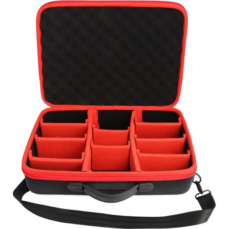 Boîtier De Rangement De Batterie Et Chargeur pour 18V 2.0/3.0/4.0/5.0/6.0Ah,mallette uniquement (1/5)