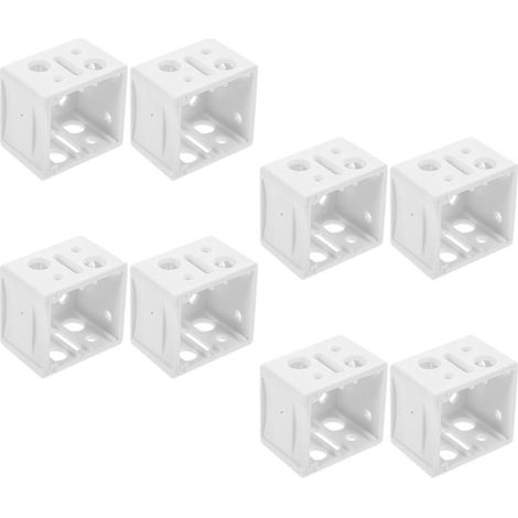 8 x Window Blinds Brackets 1 Inch Mini for Indoor and Outdoor Installation Mounting Brackets for Venetian Blinds Home Decoration Accessories (1/5)
