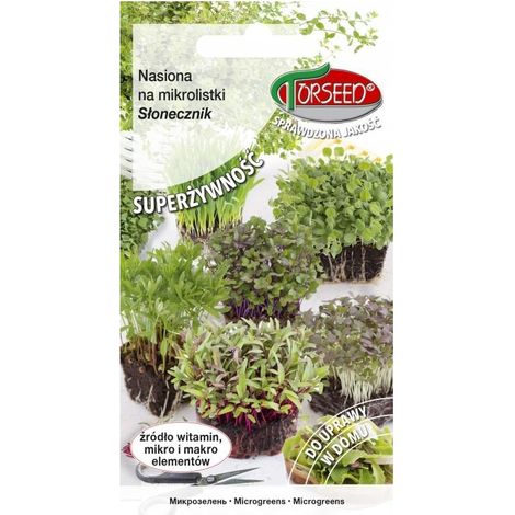 Microfeuilles de graines de tournesol 5g - Torseed