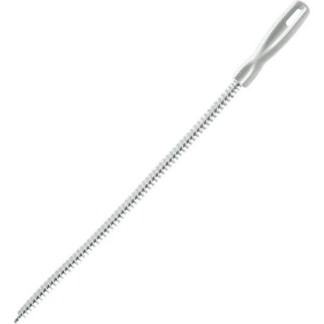 Nettoyant Pour Canalisations - Brosse En Spirale Avec Tige Métallique Flexible De 45 Cm - Pour Évier Salle De Bains Toilette Baignoire - 1 Pièce (1/5)
