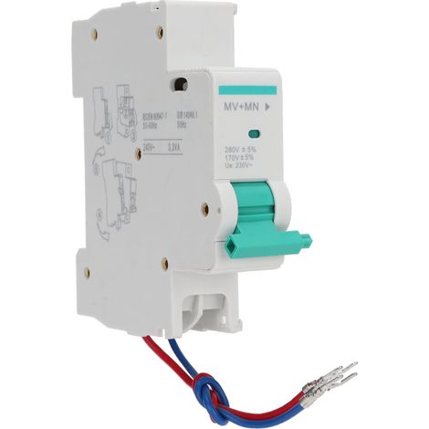 Disjoncteur miniature TGB1N Accessoire MV+MN Déclencheur Sur/Sous-tension Protection Électrique Modulaire (1/5)