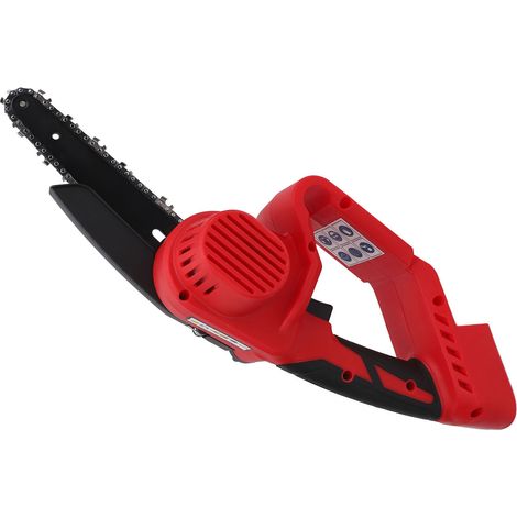 Mini tronçonneuse électrique sans fil 15 cm pour l'élagage, compatible avec les batteries lithium 48/11/18/20 20 V, moteur sans balais et verrouillage de sécurité. (1/5)