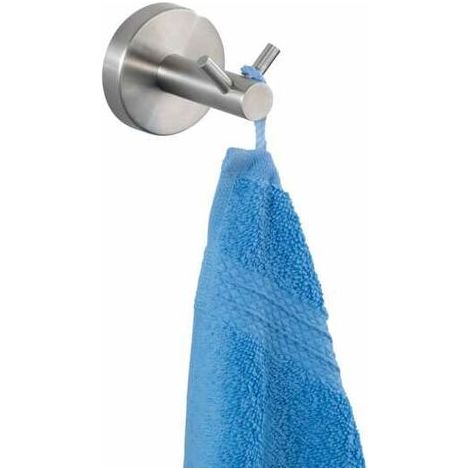 Percha doble bosio de acero inoxidable (1/3)