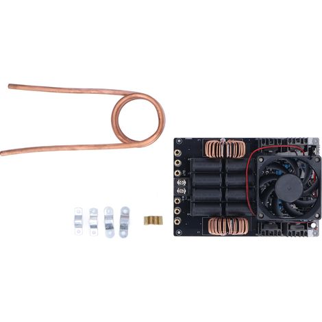 Module d'alimentation chauffage par induction ZVS 1KW 12‑40V DC 50A avec bobine de cuivre (1/5)