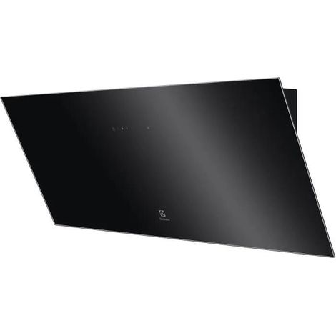 Electrolux Wandanlage elegante in Schwarz mit Gladdesign