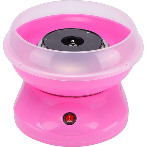 Machine à guimauves portable électrique, machine à barbe à papa, grand réservoir à sucre, tube chauffant efficace, appareil de cuisine sûr pour enfants, fêtes d'anniversaire, usage domestique, rose, p (1/5)