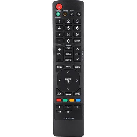 Télécommande de sécurité de remplacement pour téléviseur LG AKB72915206 (noire) (1/5)