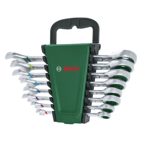 Bosch - Set di chiavi a cricchetto da 8 pezzi 1600A027PS (1/5)