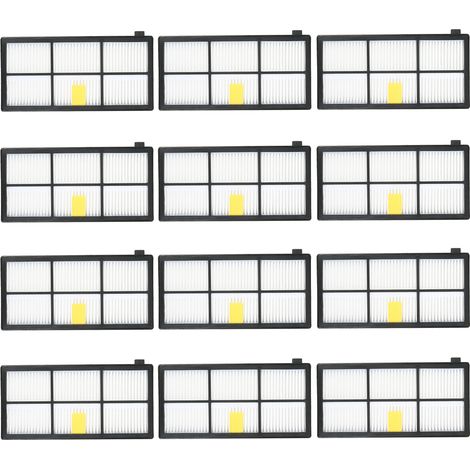 12-teiliges HEPA-Filter-Ersatzset für iRobot Roomba 800 & 900 Serie 805 860 861 864 866 870 880 890 891 894 960 961 964 966 980 Staubsauger (1/5)