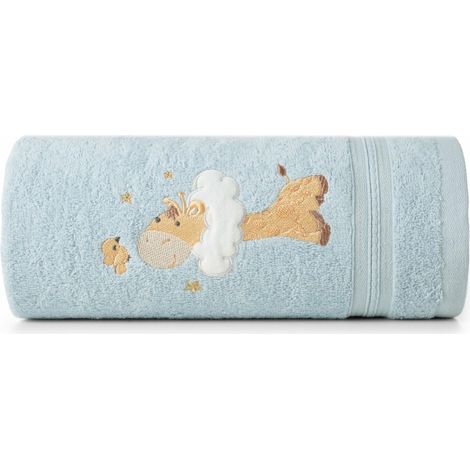 Toalla BABY41 de 50x90 cm, color azul (1/5)