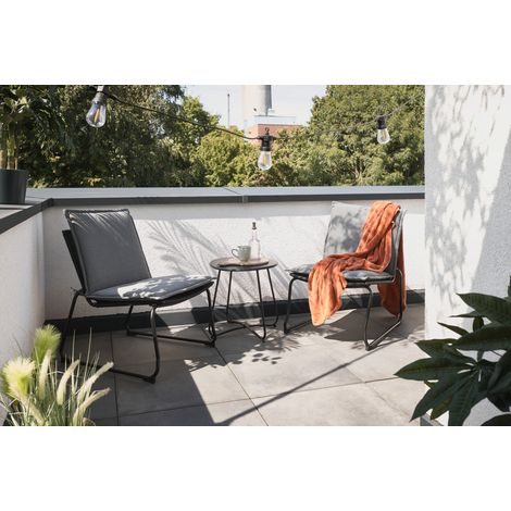 Primaster Balkonmöbel-Set Sirmione Aluminium Balkon Set (1/2)