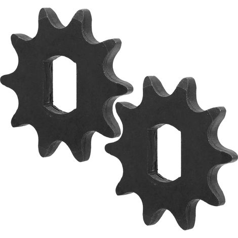 Electric Motor Sprocket Model 420, 2 Pieces, 10 Teeth, Steel Motor Sprocket, 12x17mm Inner Hole - Automotive/ & Motorsports//Drive/Chains and (1/5)