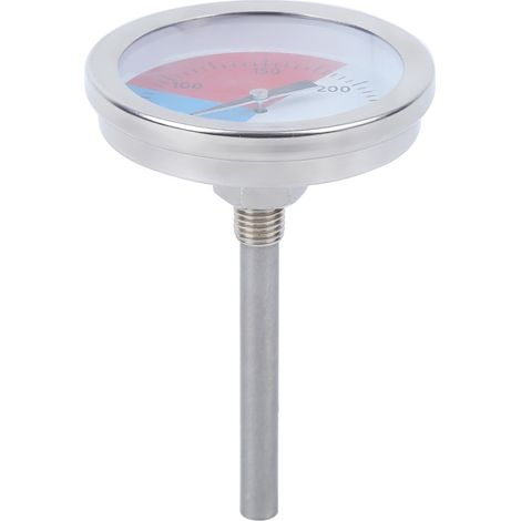 TSBX500 0300℃ Thermomètre de Cuisson en Acier Inoxydable pour Four Gril Barbecue, Jauge de Température de Table (1/5)