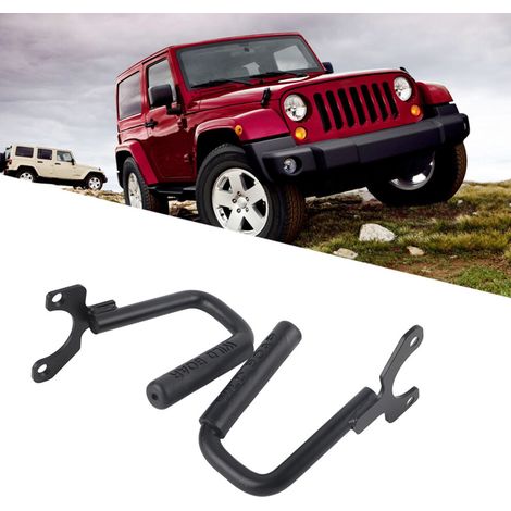 Una coppia di braccioli anteriori fissi per Jeep Wrangler TJ Unlimited 97-06