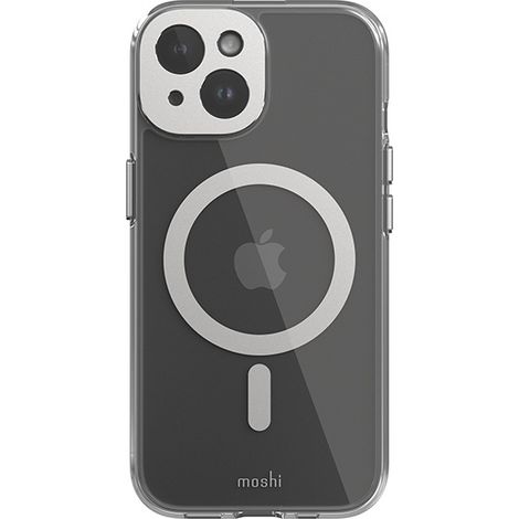 Moshi iGlaze MagSafe - Custodia per iPhone 15 (Argento Luna) (1/5)