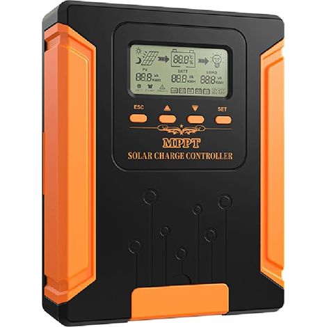 Régulateur de charge de panneau solaire MPPT 100A 12V 24V 36V 48V max 160V entrée PV pour GEL SLD FLD LI Régulateur de tension de batterie utilisateur (1/5)