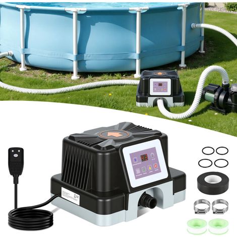 Chauffage de piscine Échangeur thermique 3KW Échangeur thermique de piscine Chauffage de piscine Chauffage de piscine