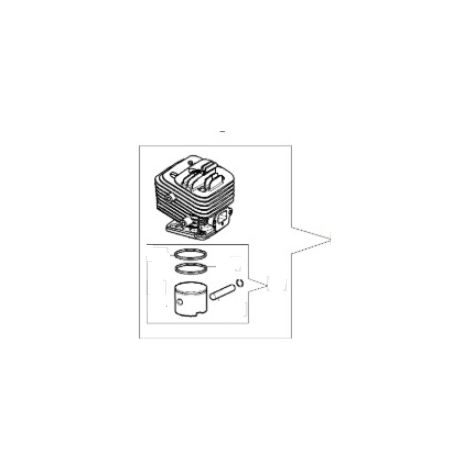 Kit cilindro e pistone per decespugliatore EMAK BC 300 S-T BC 320 S-T