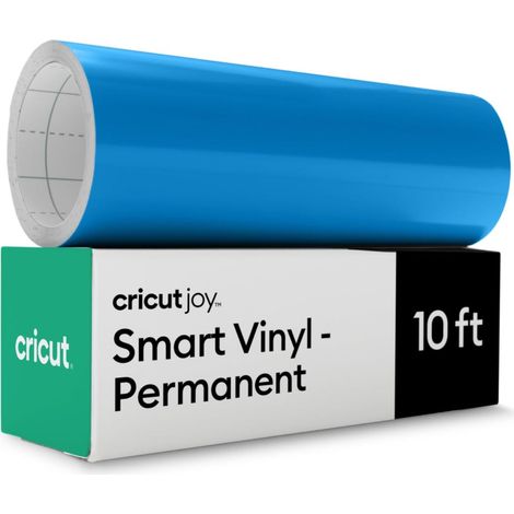 Vinyle Adhésif Permanent – Bleu océan – 14 cm x 3 m Rouleau de Vinyle Adhésif Joy Smart Vinyl Idéal pour Tasses, Verre, Fenêtres, Céramique et Plastique (1/5)