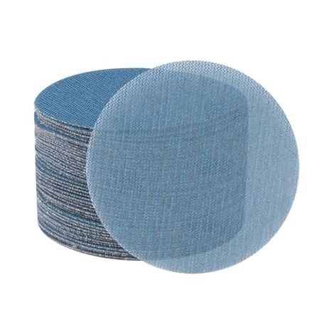 Disques abrasifs en maille 125 mm, 12, 7 cm, Grain 80, Sans poussière, Anti-blocage, Pour voiture, meubles en bois (1/5)
