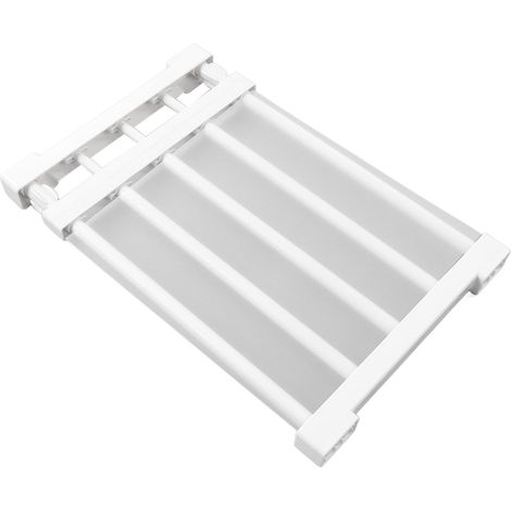 Armoire étagère extensible sans clou séparateur 38‑55cm rangement dressing (1/5)