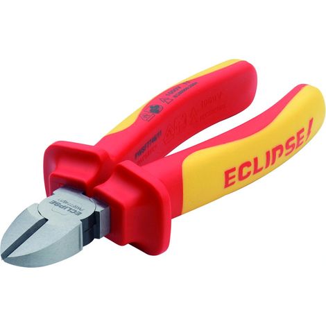 ECLIPSE PWSF7746/11 Pince coupante diagonale isolee, Rouge, 160 mm