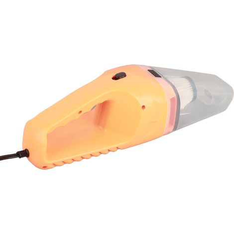 Aspirateur de voiture professionnel portable haute puissance avec fil, orange (1/5)