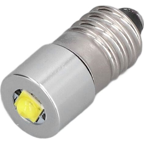 Ampoules LED pour lampe torche, haute luminosité 3W, lumière stable, faible consommation, ampoules de rechange LED portables pour phare de vélo (1/5)