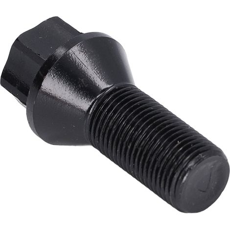Jeu de 2 goujons de roue M14x1.25 en acier forgé à froid noir, remplacement BMW Série 1 2 3 5 7, X1 X3 X5 X6, boulons écrous de fixation.