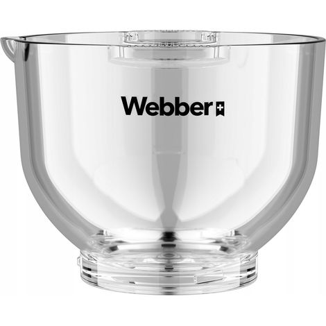 Recipiente de vidrio de 5 l para procesador de alimentos Webber SM15/SM16 - Recipiente de repuesto original (1/4)