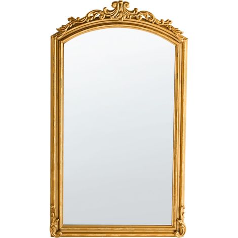 Specchio da parete con cornice in metallo Stile tradizionale 55x96 cm Gorges (1/5)