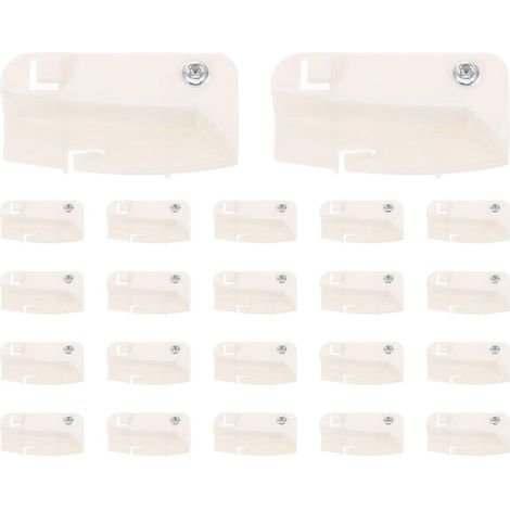 25 pièces de fixations pour plafonnier, fixations rotatives pour plafonnier, accessoires pour abat-jour de plafonnier (1/4)