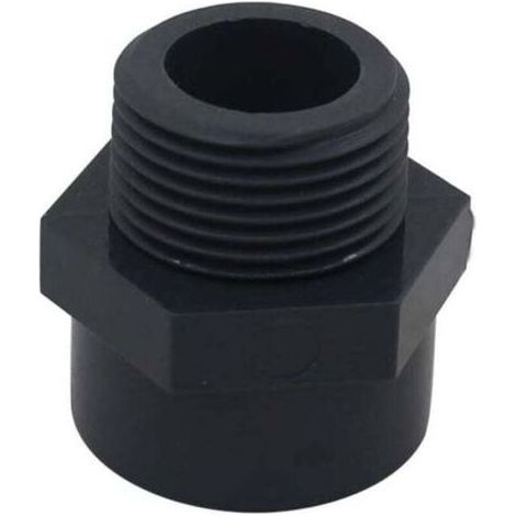 Embout filete pvc male 20 25 32 40 50 63 75 90 110mm embout a visser piscine raccord mixte pvc manchon fileté pvc (Diamètre Interne 40mm - 1-1/4" filetage) (1/4)