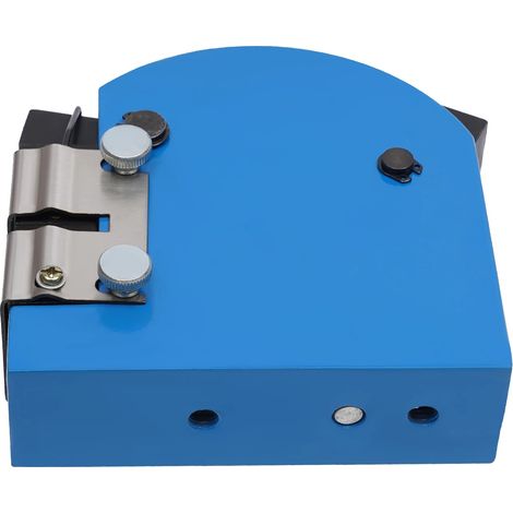 Outil de rétrécissement et d'étirement des métaux, en fonte nodulaire durable, polyvalent pour divers métaux, Bleu (1/2)