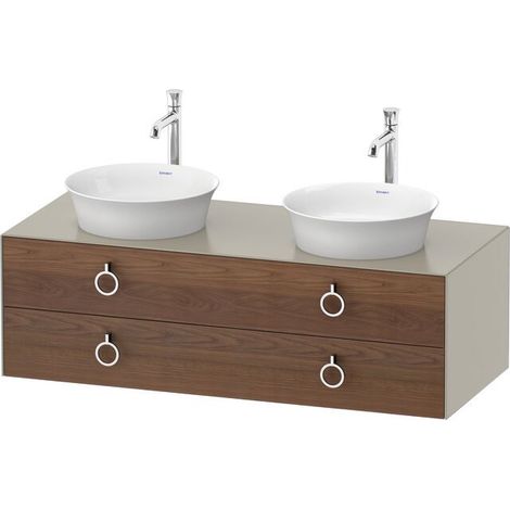 DURAVIT WT4993B77600010 WTU blanc tulipe, 2 boutons, avec grille, sans robinet, 408