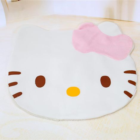 Tapis de chambre en laine double pour décoration de salon et chambre accessoire doux pour lit et sol