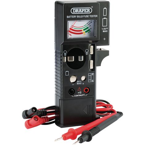 Draper Battery-Powered Bulb Fuse and Continuity Tester Model 90478 (1/5)