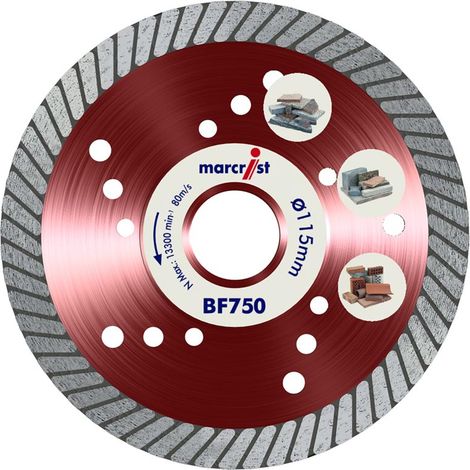 Diamanttrennscheibe BF750 115x22.2