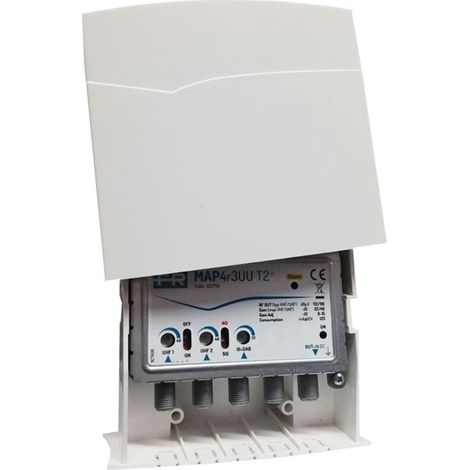 Amplificatore tre ingressi MAP4R3UU T2+ Fracarro 223758 (1/2)