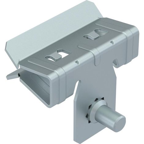 OBO Bettermann Staffa di supporto con bullone filettato M6x9 mm 1,5-4mm acciaio lamellare di zinco, 1488271