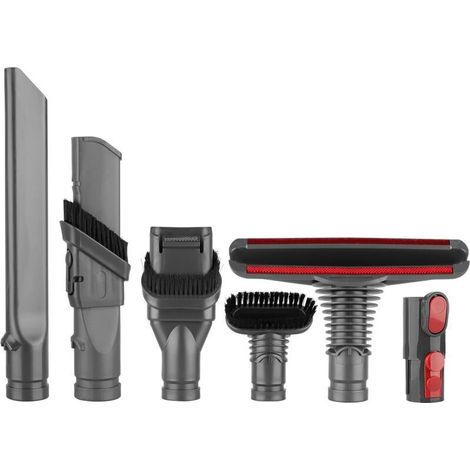 Brosse Kit Accessoires pour Dyson V8 V7 Aspirateur avec Adaptateur,Total Clean Pièces pour Dyson V6 DC45 DC35 DC52 DC29 DC62 DC33 DC34 etc (1/4)