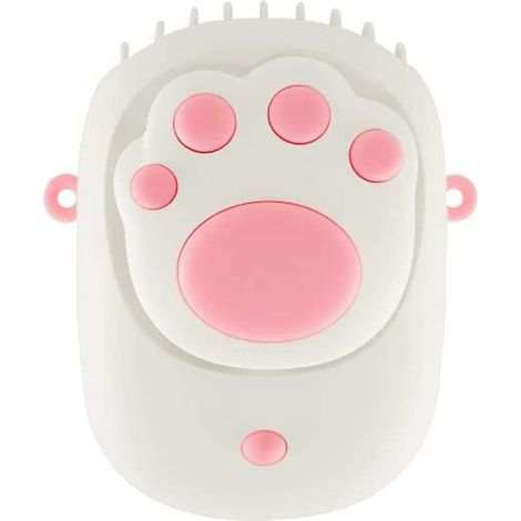 Ventilateur USB portable mains libres en forme de patte de chat (blanc), convient à une utilisation intérieure et extérieure. (1/5)