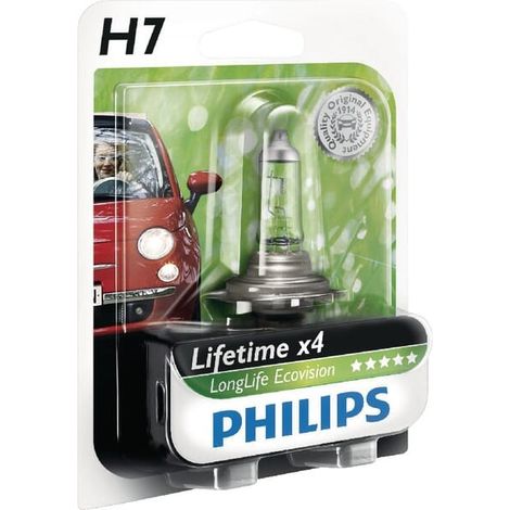 Ampoule halogène Philips Automotive 36200830 Longlife H7 55 W 1 pc(s) V773221 (1/4)